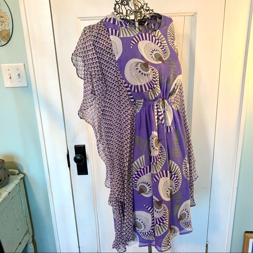 Antik Batik Silk Dress - Picture 2 of 6